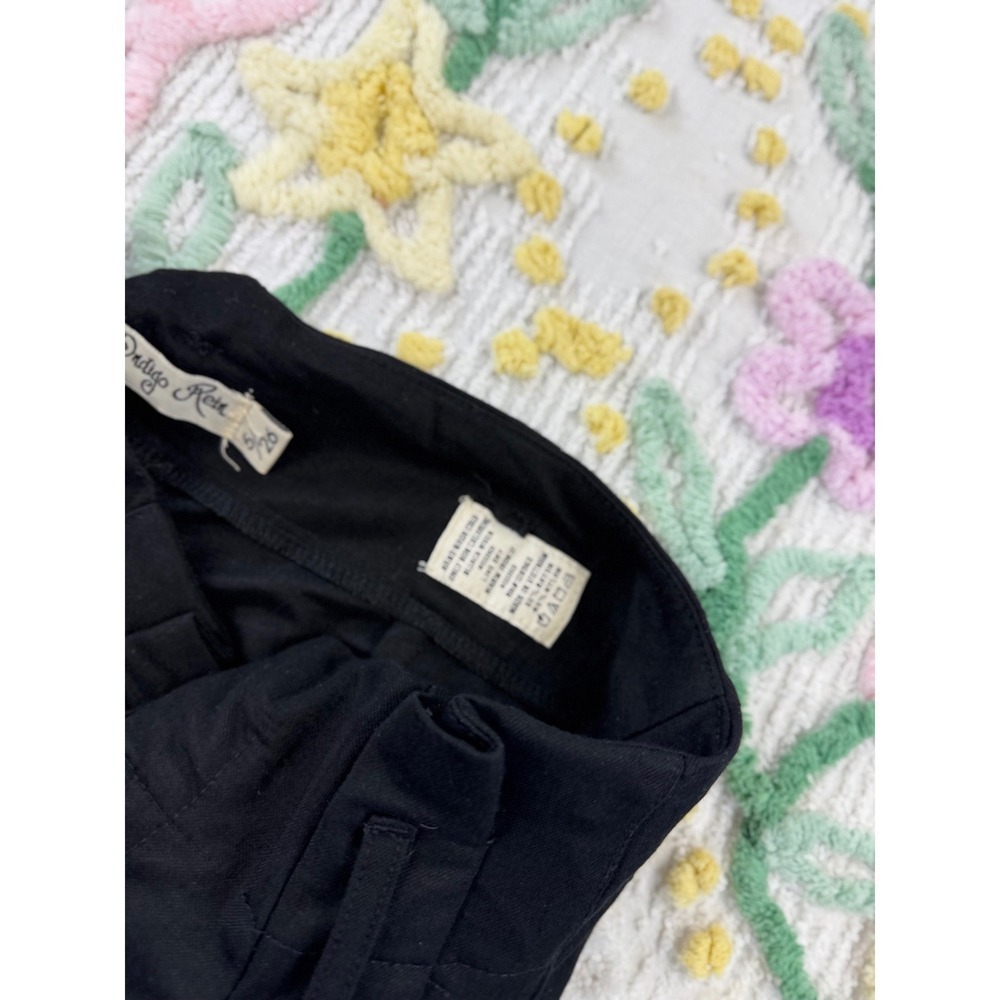 Indigo REIN Black Pleated High Waist Trousers Women's Size 5 6 - Picture 6 of 10
